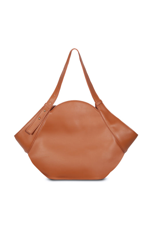 Cartera Lupe Semiluna Camel