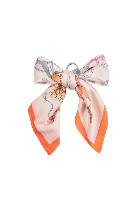 Pañuelos  Flor naranja