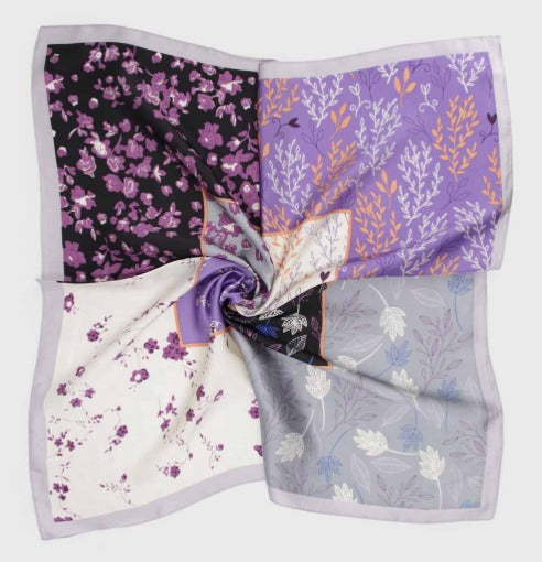 Pañuelos morado 4 estaciones